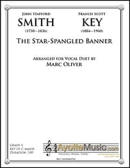 The Star Spangled Banner Two-Part choral sheet music cover Thumbnail